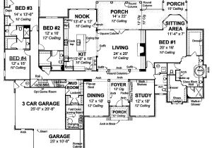 4000 Sq Ft Home Plans 4000 Square Feet House Plans Home Deco Plans