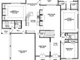 5 Bed 3 Bath House Plans 654257 Great Looking 4 Bedroom 3 5 Bath House Plan