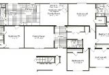 5 Bedroom 3 Bath Mobile Home Floor Plans 5 Bedroom Prefabricated Homes Homes Floor Plans