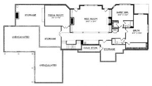 5 Bedroom House Plans with Walkout Basement Eplans European House Plan Five Bedroom European 6311