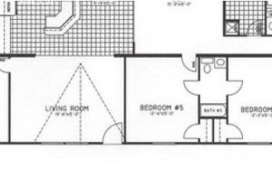 5 Bedroom Manufactured Homes Floor Plans 5 Bedroom Triple Wide Mobile Home Floor Plans Archives