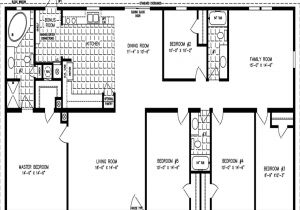 5 Bedroom Mobile Home Plans Double Wide Floor Plans 5 Bedroom 4 Bedroom Double Wide
