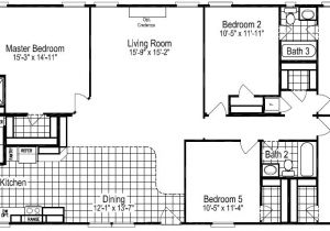 5 Bedroom Modular Home Floor Plans 5 Bedroom 3 Bath Mobile Home Plans
