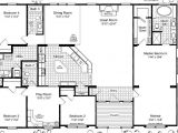 5 Bedroom Modular Homes Floor Plans Triple Wide Mobile Home Floor Plans Las Brisas Floorplan