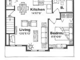 500 Sq Ft Home Plans Farmhouse Style House Plan 1 Beds 1 Baths 500 Sq Ft Plan