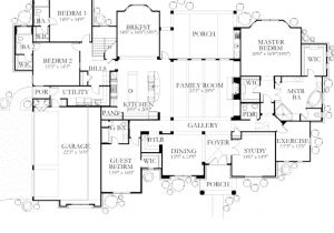 5000 Sq Ft Home Floor Plans 5000 Square Foot House Designs House Plan 2017