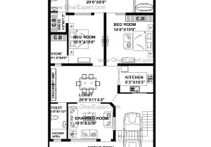 55 Wide House Plans House Plan for 33 Feet by 55 Feet Plot Plot Size 202