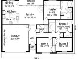 550 Sq Ft House Plan Ranch Style House Plan 4 Beds 2 Baths 1653 Sq Ft Plan