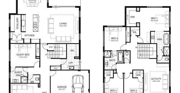 5br House Plans 5 Bedroom House Designs Perth Double Storey Apg Homes