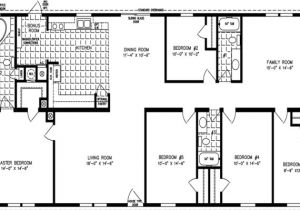 6 Bedroom Manufactured Home Floor Plan Double Wide Floor Plans 5 Bedroom 4 Bedroom Double Wide