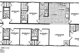 6 Bedroom Modular Home Floor Plans 4bedroom 4 Bath Doublewide
