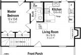 600 Sq Ft House Plans 1 Bedroom Cabin Style House Plan 1 Beds 1 Baths 600 Sq Ft Plan 21 108
