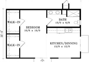 600 Sq Ft House Plans with Loft Cottage Style House Plan 1 Beds 1 Baths 600 Sq Ft Plan