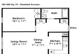 600 Square Feet Home Plans 600 Sq Ft Home Floor Plans 600 Sf Home Floor Plans 600
