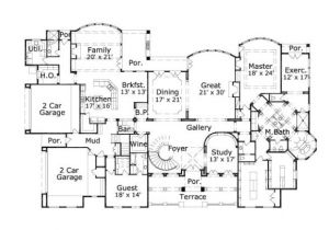 7 Bedroom Home Plans 7 Bedroom House Floor Plans House Design Plans