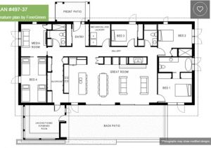 7 Bedroom Home Plans Single Story 4 Bedroom House Plans Houz Buzz