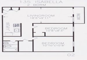 700 Square Feet Home Plan Open Floor Plans 2 Bedroom 2 Bedroom Floor Plans for 700