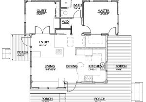 800 Sqft 2 Bedroom 2 Bath House Plans Modern Style House Plan 2 Beds 1 Baths 800 Sq Ft Plan 890 1