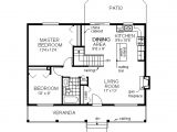 900 Sq Foot Home Plans Country Style House Plan 2 Beds 1 00 Baths 900 Sq Ft