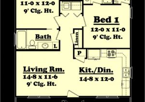 900 Sq Foot Home Plans Farmhouse Style House Plan 2 Beds 2 Baths 900 Sq Ft Plan