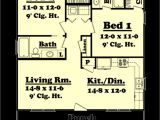 900 Sq Ft Home Plans Farmhouse Style House Plan 2 Beds 2 Baths 900 Sq Ft Plan