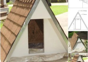 A Frame Dog House Plans 15 Brilliant Diy Dog Houses with Free Plans for Your Furry