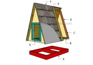 A Frame Dog House Plans A Frame Dog House Plans Myoutdoorplans Free