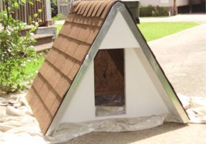 A Frame Dog House Plans Build An Insulated A Frame Doghouse for Under 75