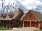 A Frame House Plans with attached Garage Log Cabin House Plans with attached Garage