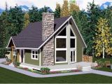 A Frame House Plans with Garage House Plan 99946 at Familyhomeplans Com