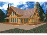 A Frame Log Home Plans Del Rio A Frame Log Cabin Home Plan 088d 0030 House