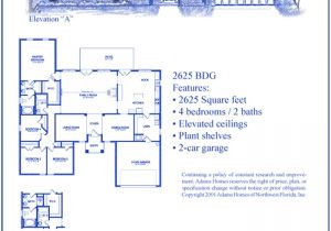 Adams Home 08 Floor Plan Palm Coast south Adams Homes
