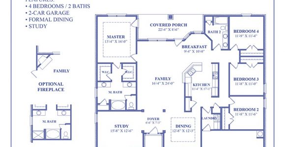 Adams Home 08 Floor Plan Teamon Village Adams Homes