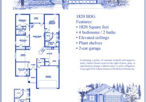 Adams Homes Plans Adams Home 2508 Floor Plan