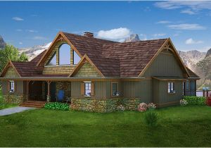 Adirondack Style Home Plans Mountain House with Open Floor Plan by Max Fulbright Designs