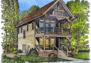 Adirondack Style Home Plans Petite Adirondack Style Retreat 43041pf Architectural