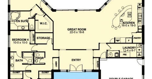 Adobe Home Floor Plans Architectural Designs