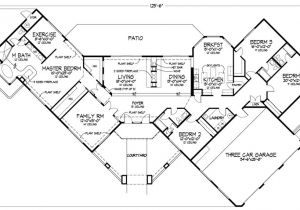 Adobe Style Home Plans Adobe House Plans Adobe House Plan with 2015 Square Feet