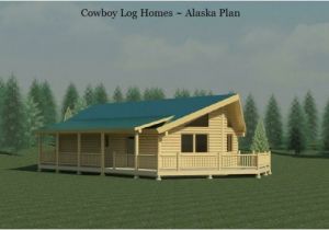 Alaska Log Home Plans Alaska Floor Plan 888 Square Feet Cowboy Log Homes