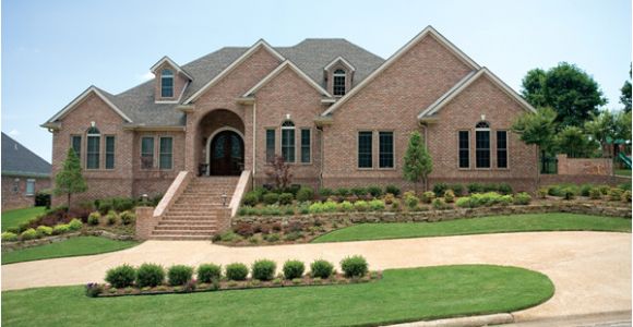 All Brick Home Plans Deerwood Park Luxury Home Plan 055s 0075 House Plans and