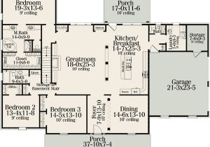 American Home Floor Plans Classic American Home Plan 62100v 1st Floor Master