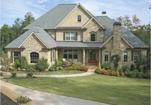 American Home Plans New American House Plan with 4138 Square Feet and 4
