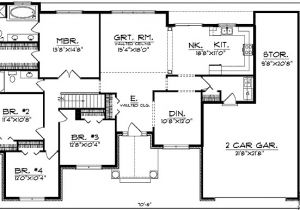 American House Designs and Floor Plans Traditional American Design 89091ah 1st Floor Master