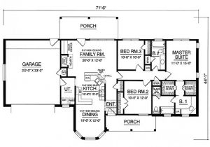 American House Plans with Photos Affordable American Country Home 7472rd 1st Floor