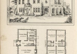 Antique Colonial House Plans Vintage Spanish Revival House Plans