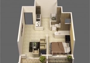 Apartment Home Plans 1 Bedroom Apartment House Plans