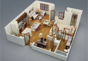 Apartment Home Plans 1 Bedroom Apartment House Plans