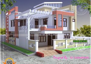 Arch Design Indian Home Plans Modern Indian House Square Feet Interior Design Floor