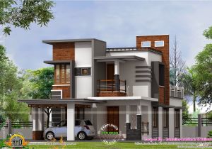 Architect Cost for House Plans Low Cost Contemporary House Kerala Home Design and Floor