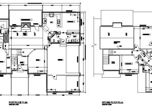 Architectural House Plans Free Download House Plan Cad Layout Drawing Cadblocksfree Cad Blocks Free